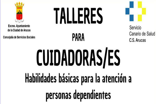 Servicios Sociales de Arucas, en colaboración con el centro de salud del municipio, imparte talleres para cuidadores