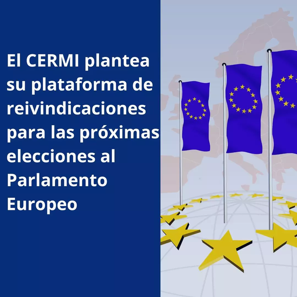 El CERMI plantea su plataforma de reivindicaciones para las próximas elecciones al Parlamento Europeo