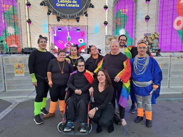 Jorge Monzón, usuario del Centro Ocupacional de Santa BrÃgida, brilló en la Gala de Gáldar