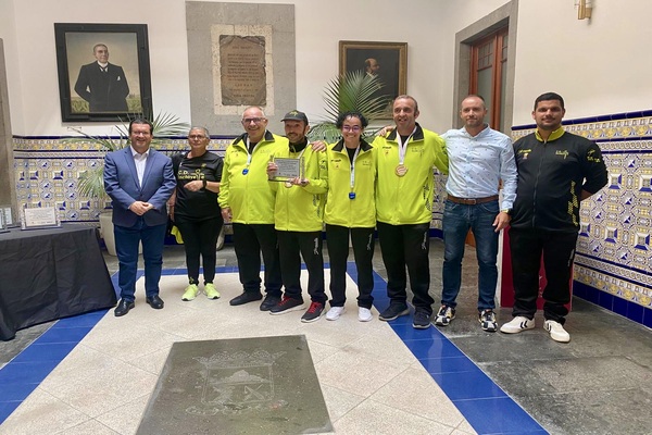El Ayuntamiento de Arucas reconoce y felicita al CD Inclúyete por su campeonato de España de petanca FEDDI
