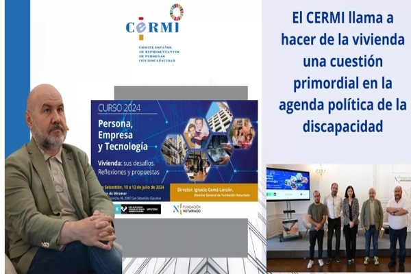 El CERMI llama a hacer de la vivienda una cuestión primordial en la agenda política de la discapacidad