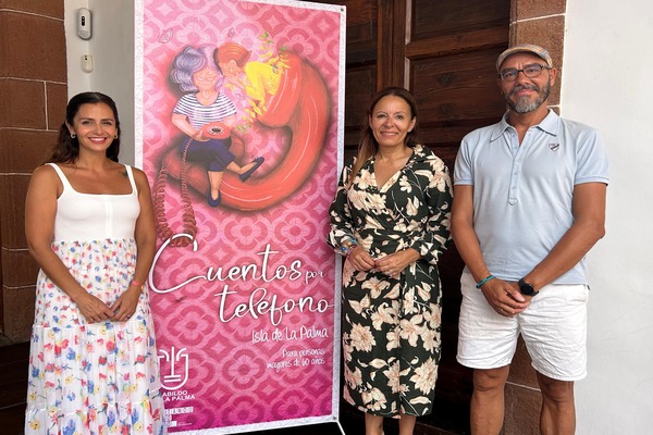 La Palma lanza el proyecto ‘¡Ring Ring! Cuentos por teléfono’ para combatir la soledad de los mayores