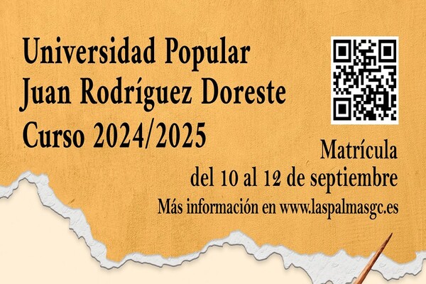 La Universidad Popular de Las Palmas de Gran Canaria abre el periodo de preinscripción