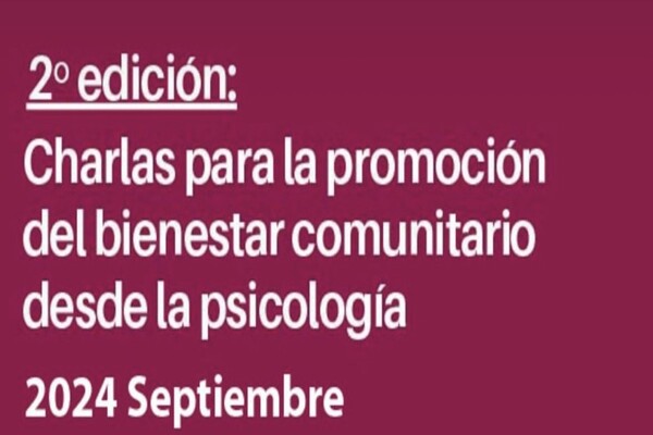 Charlas para la promoción del bienestar comunitario desde la psicología, en Tías