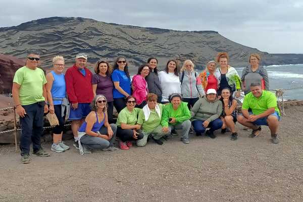 Los caminantes de Antigua se apuntan al reto de alta dificultad de Aguas Verdes a Ajuy