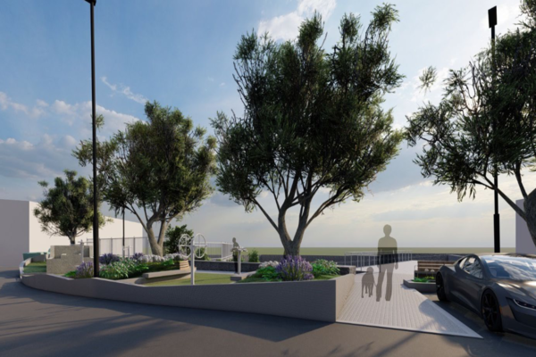 Moya mejorará la accesibilidad del parque de El Frontón