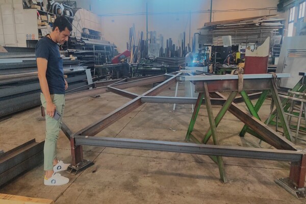 Tazacorte inicia las obras de recubrimiento de las cúpulas polideportivo municipal