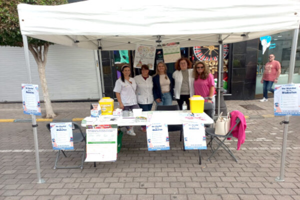 Telde establece un punto de información sobre la diabetes en su Día Mundial