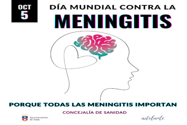 Telde se ilumina de verde por el Día Mundial Contra la Meningitis