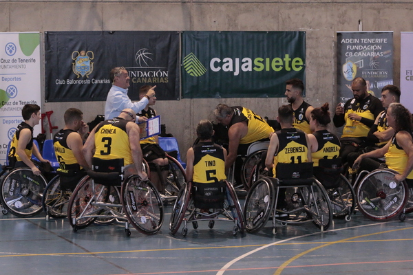 Primera victoria para el Santa Cruz ADEIN Tenerife Fundación CB Canarias