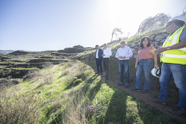 Gran Canaria mejora la accesibilidad al yacimiento de Risco Caído