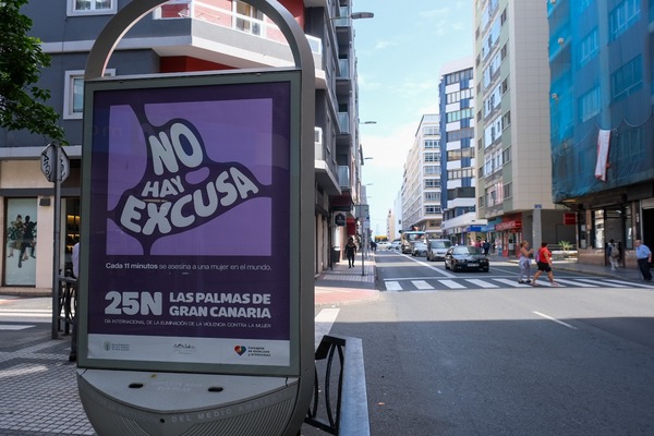 Las Palmas de Gran Canaria impulsa la campaña ‘No hay excusa’ para sensibilizar sobre el 25N
