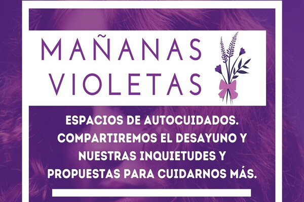 ‘Las Mañanas Violetas’ de La Aldea de San Nicolás, un espacio de encuentro y cuidado