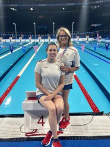 Paqui Romero, entrenadora de natación