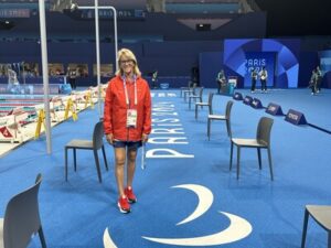 Paqui Romero, entrenadora de natación
