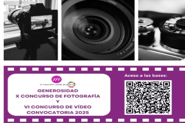 CERMI Mujeres convoca el concurso de fotografía y vídeo ‘Generosidad’ 2025