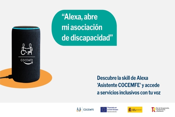 COCEMFE lanza una ‘skill’ en Alexa