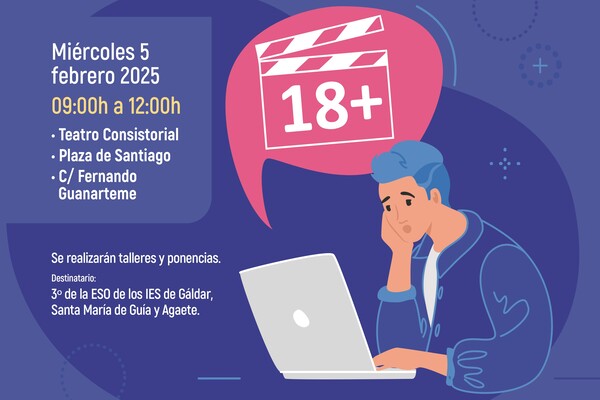 Gáldar acoge unas jornadas de reflexión para alumnado de la comarca sobre las consecuencias del consumo de pornografía