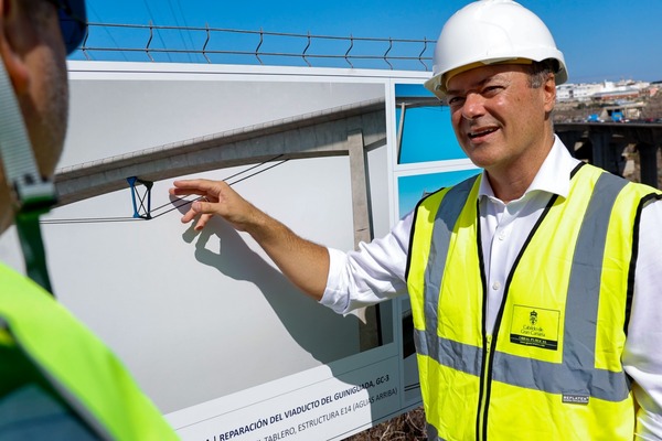 Vicepresidencia y Obras Públicas de Gran Canaria supera los 100 millones de euros de presupuesto para el presente año