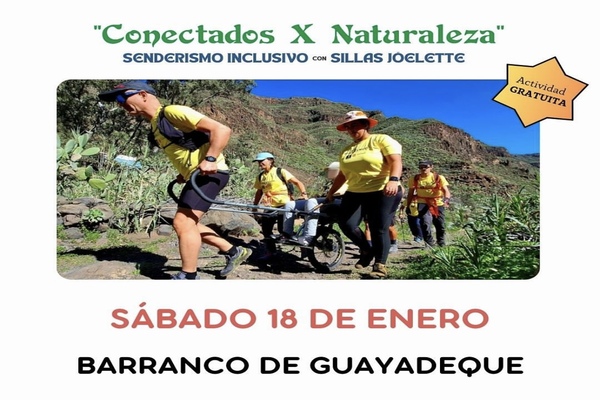 La Vida Sigue en Positivo organiza nuevas rutas de senderismo inclusivo en Gran Canaria