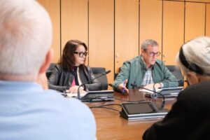 El Ayuntamiento se reúne con representantes vecinales para explicar la propuesta de modificación del Plan General en Nueva Ciudad Alta