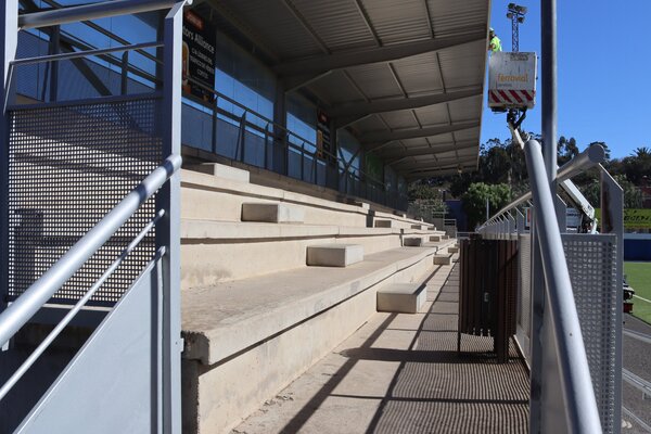 Tacoronte mejora la accesibilidad y adapta el campo de fútbol de Barranco Las Lajas