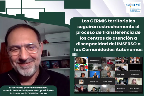 Los CERMIS territoriales seguirán el proceso de transferencia de los centros de atención a discapacidad del IMSERSO