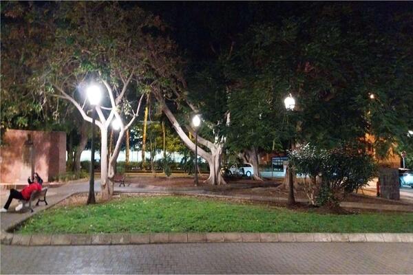 Las Palmas de Gran Canaria acondiciona las farolas de la calle Tomás Morales para mejorar su iluminación tras la inspección de 295 puntos