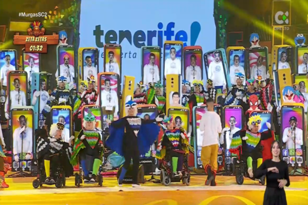 La murga Reconecta2, formada por personas con daño cerebral adquirido, hace historia en el Carnaval de Santa Cruz de Tenerife