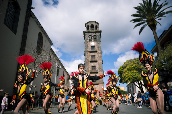 La Laguna se llenó de colorido y diversión familiar gracias al Carnaval Cultural