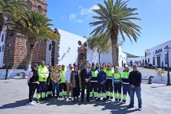 Lanzarote promueve la inserción laboral de 15 personas en Teguise a través del Plan de Empleo Municipal