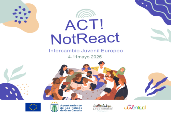 Las Palmas de Gran Canaria organiza un intercambio europeo con jóvenes de Suecia y Portugal