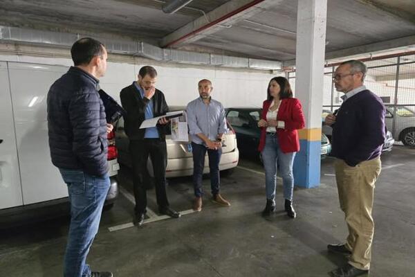 La Vega de San Mateo firma el acta de replanteo para el comienzo de la obra que conectará los aparcamientos subterráneos del casco