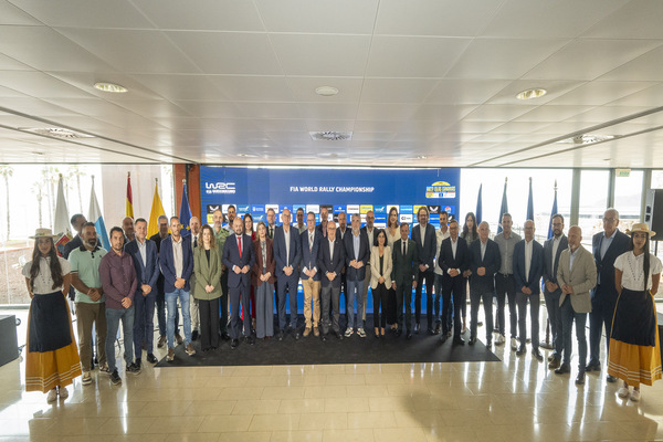 Gran Canaria se viste de gala para la presentación de la 49ª edición del Rally Islas Canarias, la primera dentro del WRC