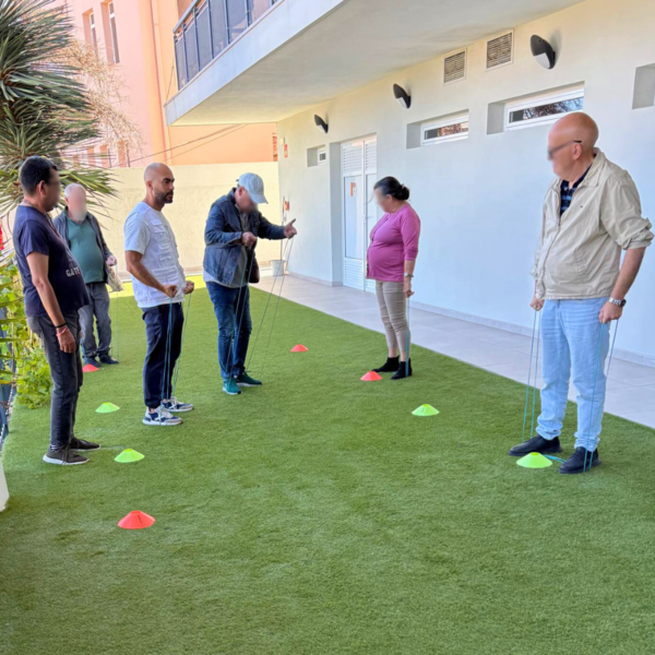La Asociación Compartiendo Metas combate la soledad en personas dependientes a través del deporte y el ocio