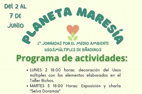 La Asociación de Mujeres Maresía celebrará del 2 al 7 de junio la primera Jornada ‘Planeta Maresía’ en Arucas