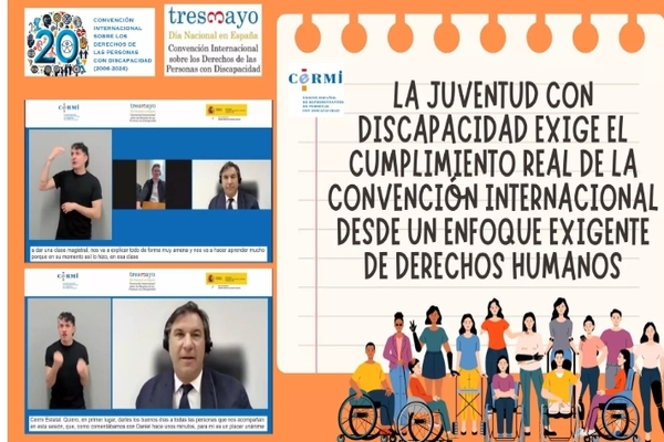 La juventud con discapacidad exige el cumplimiento real de la Convención Internacional desde un enfoque exigente de derechos humanos