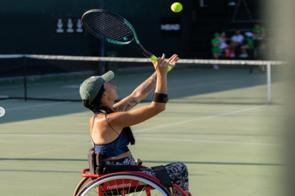 Rebeca Ortega, del Club Doble Bote, gana el primer Open de Tenis en Silla de Ruedas de Tenerife