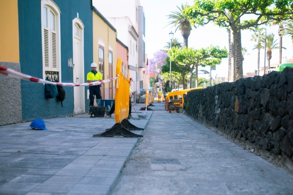 Los trabajos de mejora de la avenida Leonardo Torriani avanzan en accesibilidad peatonal