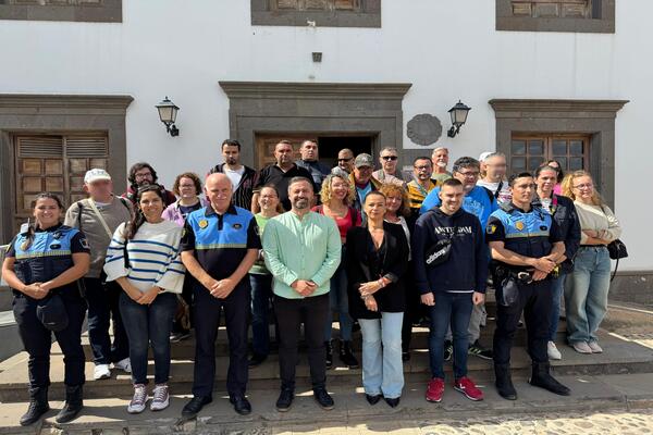 Las personas usuarias del Centro Psicosocial de Telde conocen las instalaciones municipales