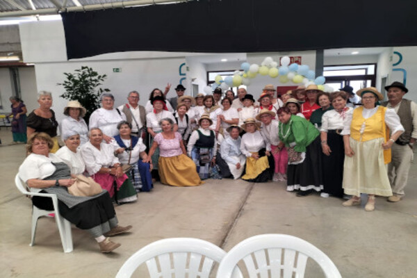 El Centro de Mayores de Telde participa en el ‘Encuentro Tradicional de Mayores’, celebrado en Agüimes