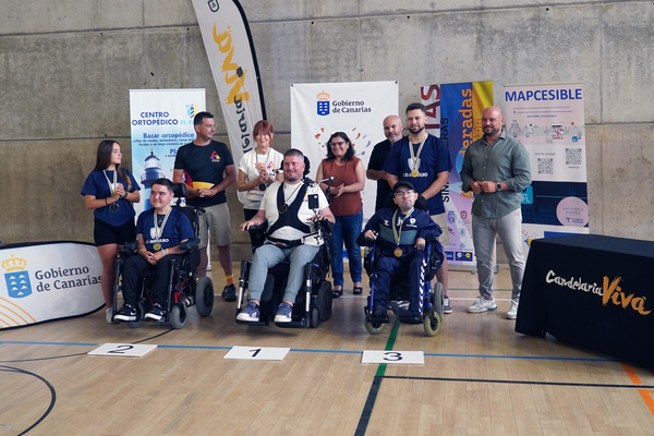Candelaria acogió el Campeonato de Canarias de Boccia