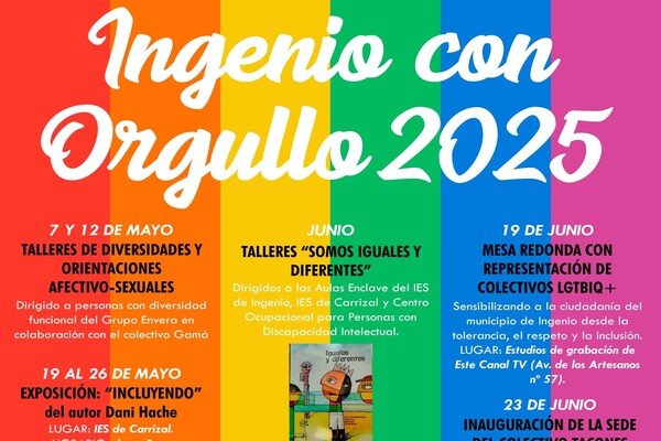 Voces diversas se unen en una mesa redonda por la inclusión y el respeto enmarcada en el programa ‘Ingenio con Orgullo’
