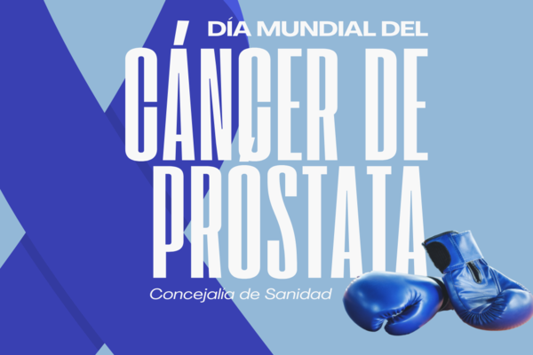 Telde se ilumina de azul para dar visibilidad al Día Mundial del Cáncer de Próstata