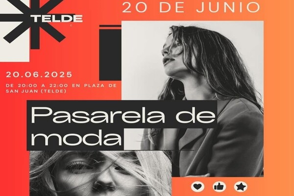 La plaza de San Juan de Telde se transforma en una pasarela de moda para mostrar el talento local de la ciudad