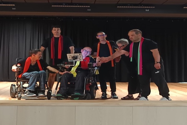 Gran Canaria promociona el teatro inclusivo con la participación de varios actores y actrices con discapacidad en San Juan de Dios