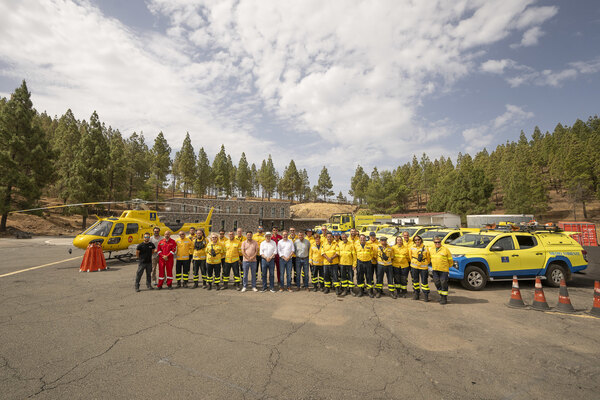 Gran Canaria inaugura el centro de operaciones y refugio contra incendios en Artenara