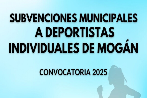 Abierto el plazo de solicitud de las subvenciones municipales a deportistas de Mogán