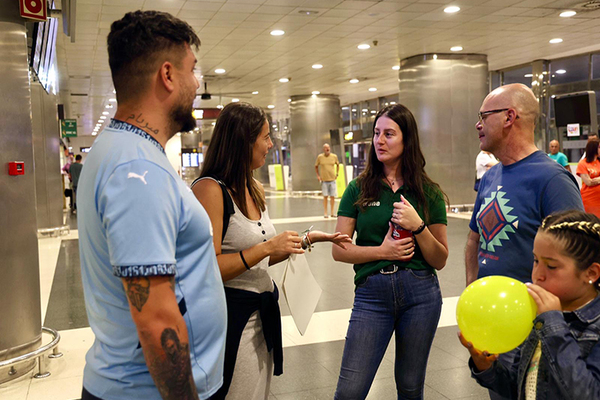 Teror recibe a los niños y niñas saharauis del programa ‘Vacaciones en Paz’