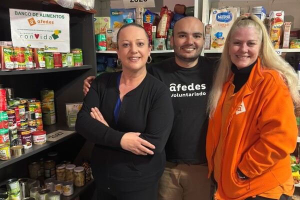 Más de 40 familias son atendidas mensualmente en el Banco de Alimentos de AFEDES